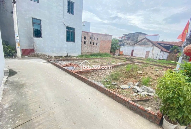 Bán đất 40,6m2 tại Thôn Đìa Bình Minh sổ đỏ chính chủ ô tô đỗ cửa